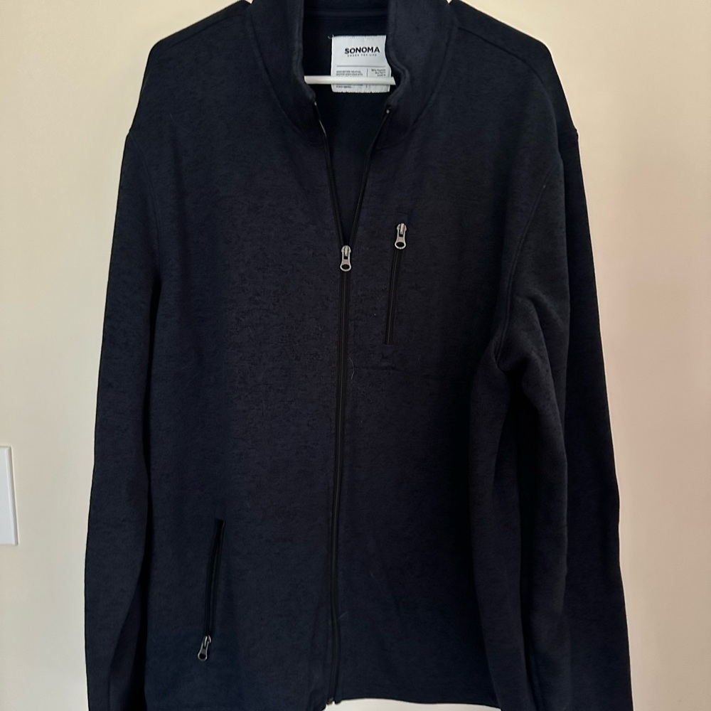Men’s New Sonoma XXL Zippered Sweater